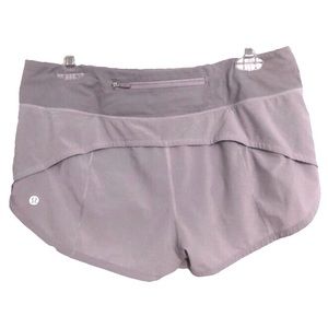 Lululemon Speed Up Shorts 2.5 inseam purple